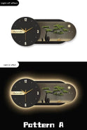 Clock Decoration Wall Lamp