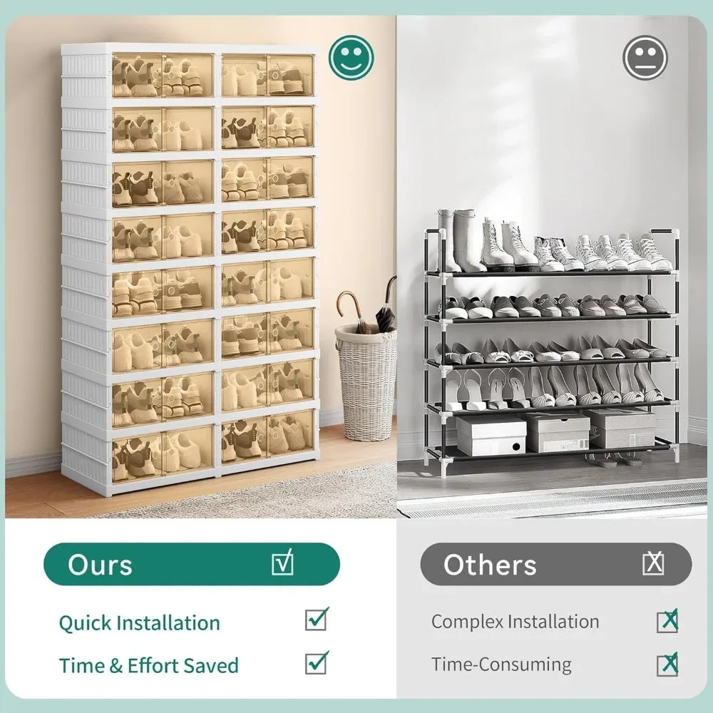 Folding Shoe Rack