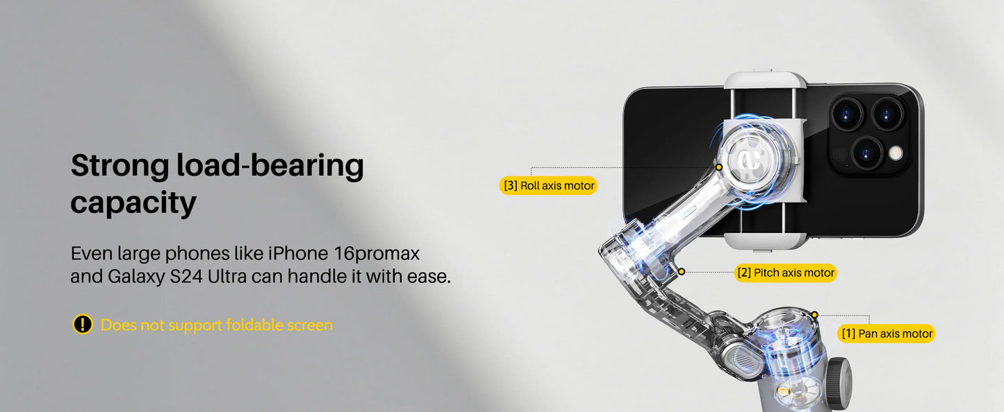 Smart Gimbal Stabilizer for Smartphone