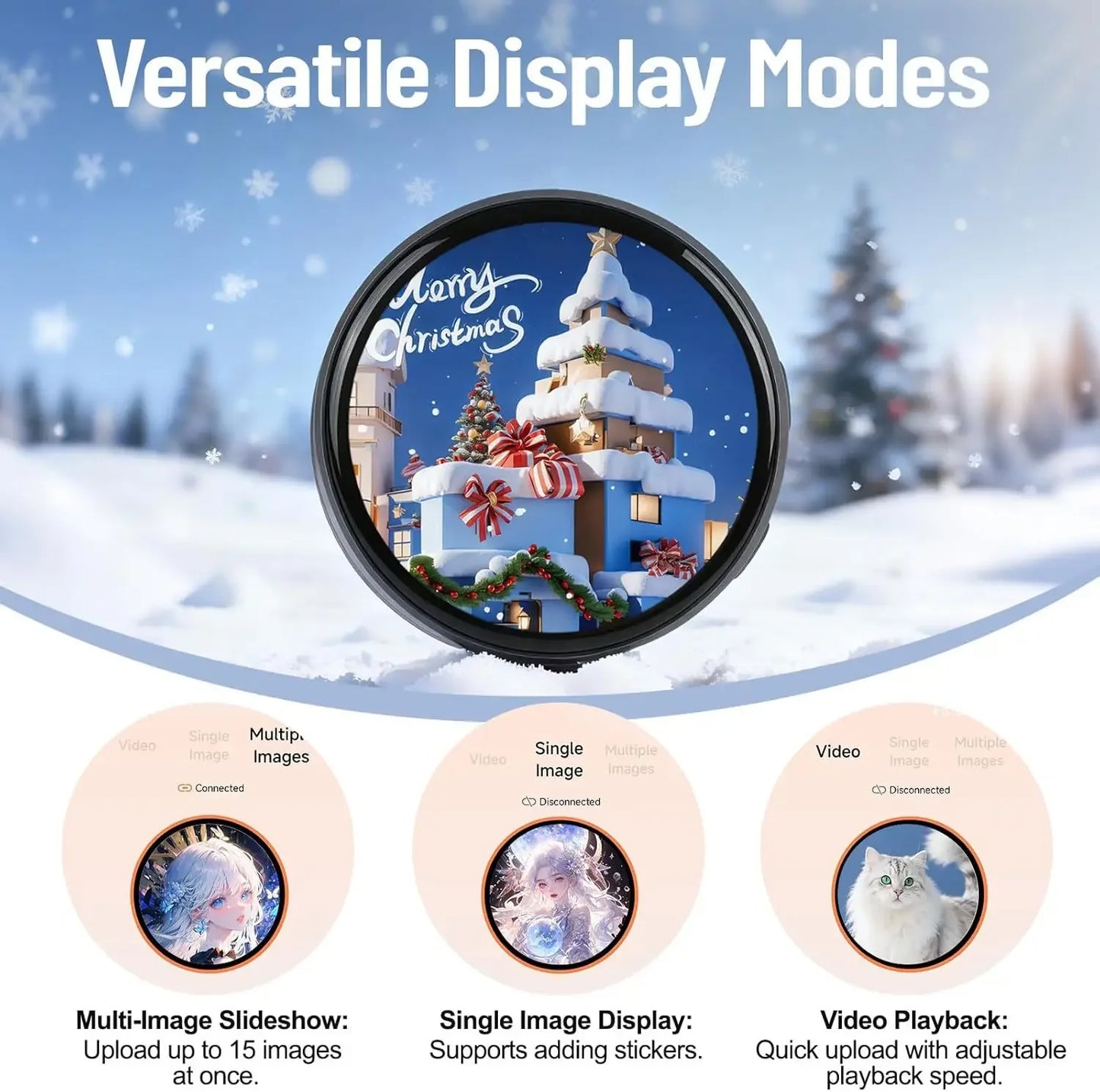 Anime E-Badge HD Smart Dynamic Pin