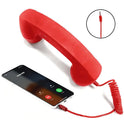 Retro Telephone Receiver Classic Style, Modern Connection