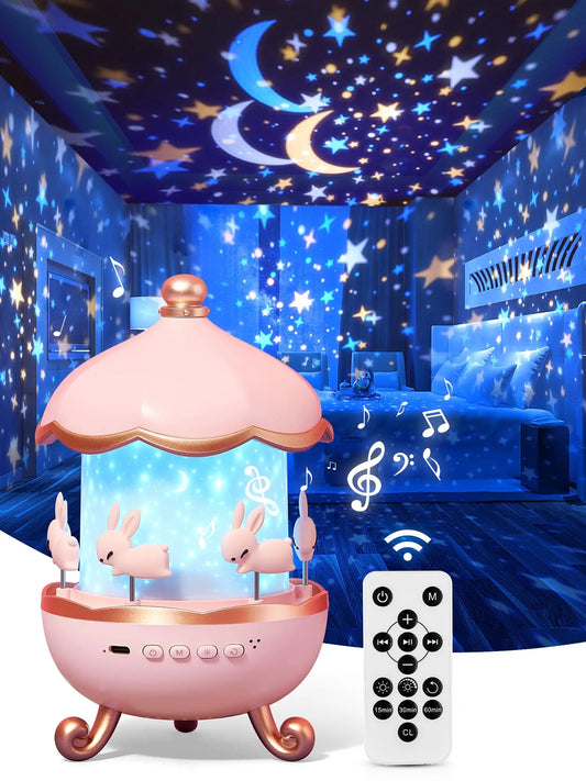 Baby Night Light Projector 15 Films and Soothing Sound