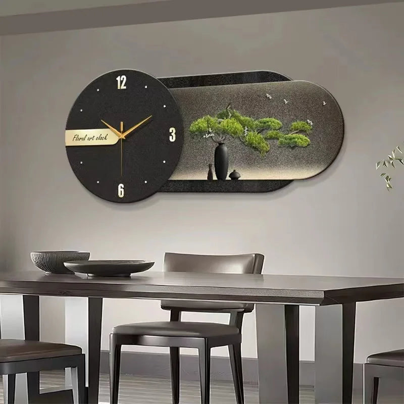 Clock Decoration Wall Lamp