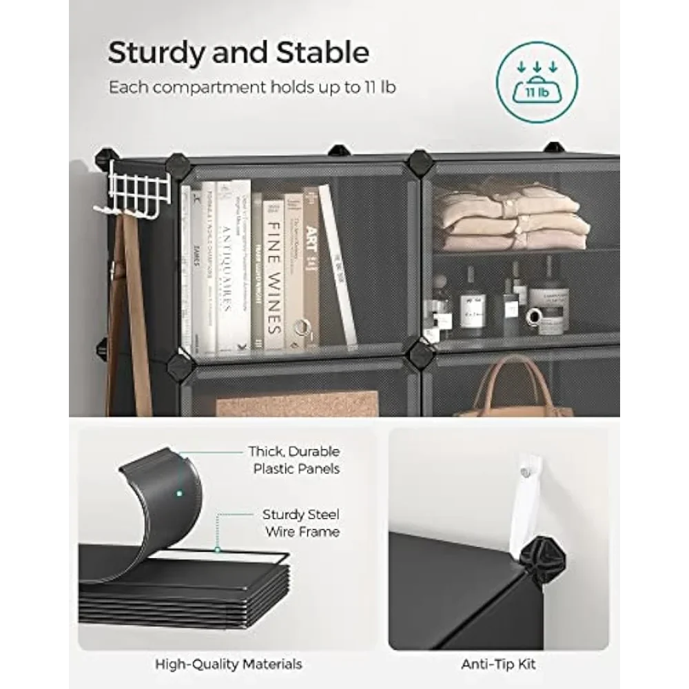 Shoe Organizer with Doors