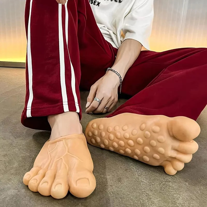 Funny Bigfoot Foot Slippers