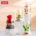 Music Box Building Block Rose Blossom