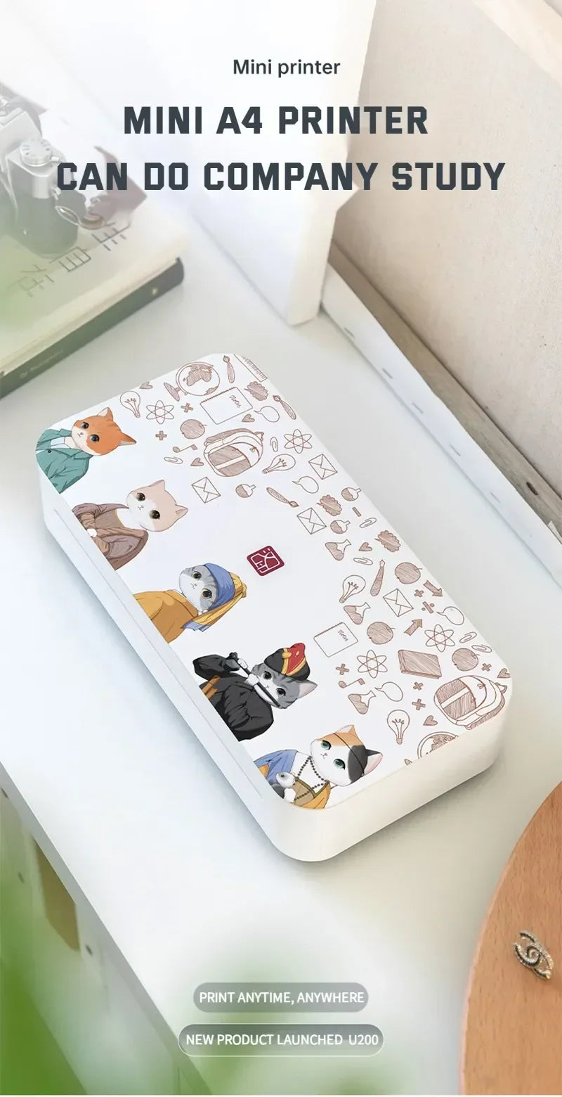 Portable Printer Thermal Wireless