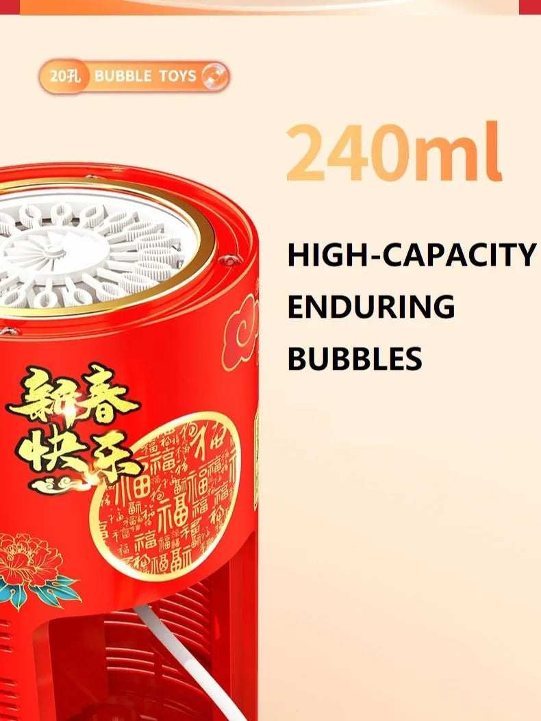 Fireworks Bubble Machine