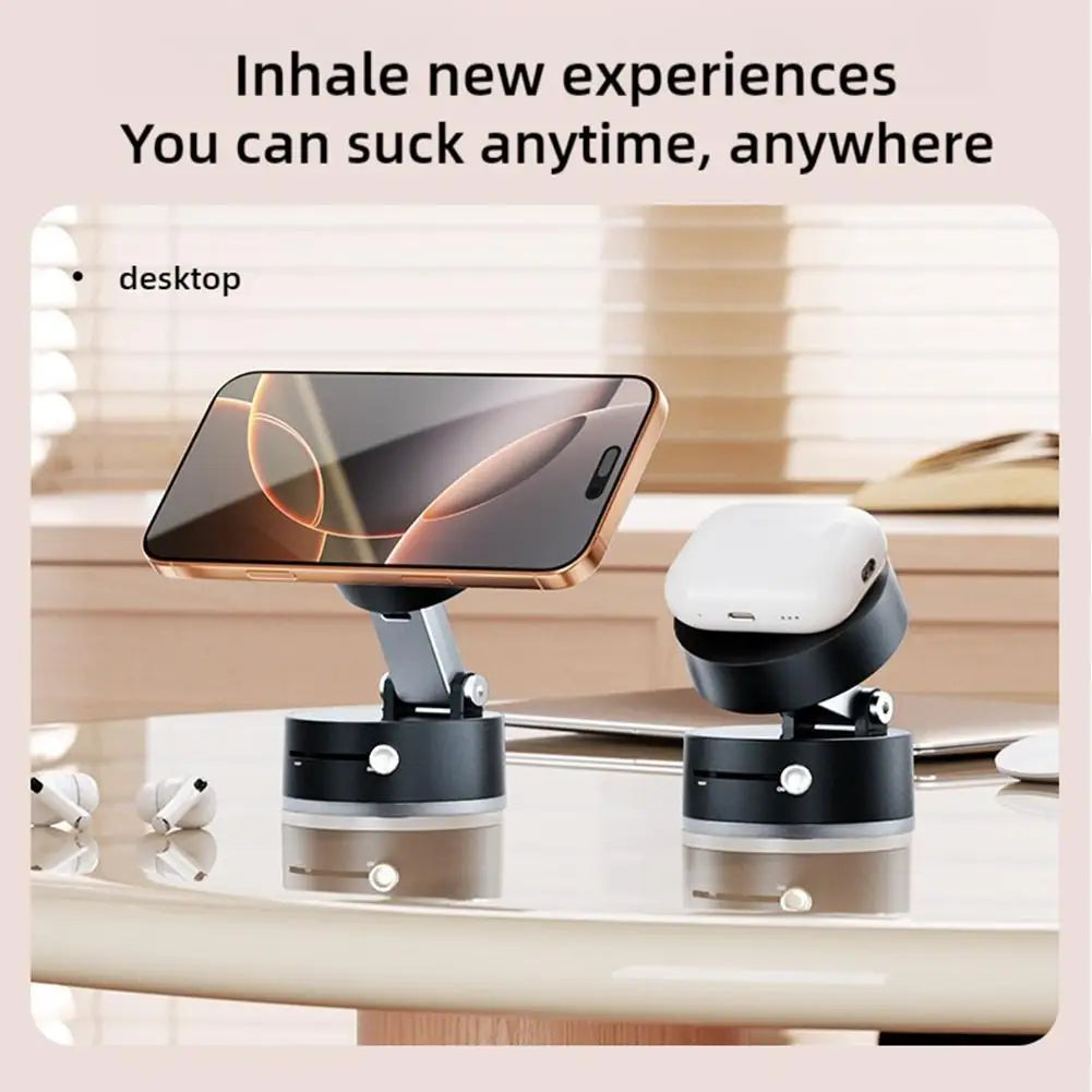 Vacuum Magnetic Phone Mount