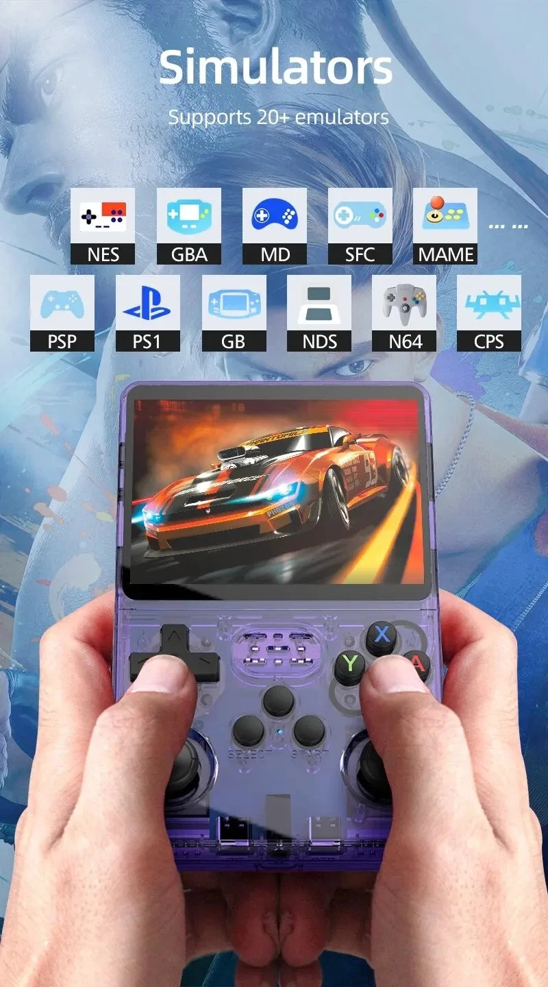 Consola de videojuegos portátil retro