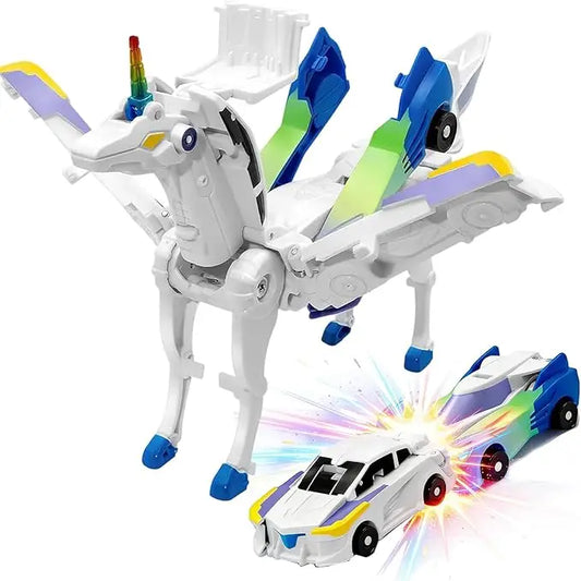 Magnetic Dino Transforming Cars
