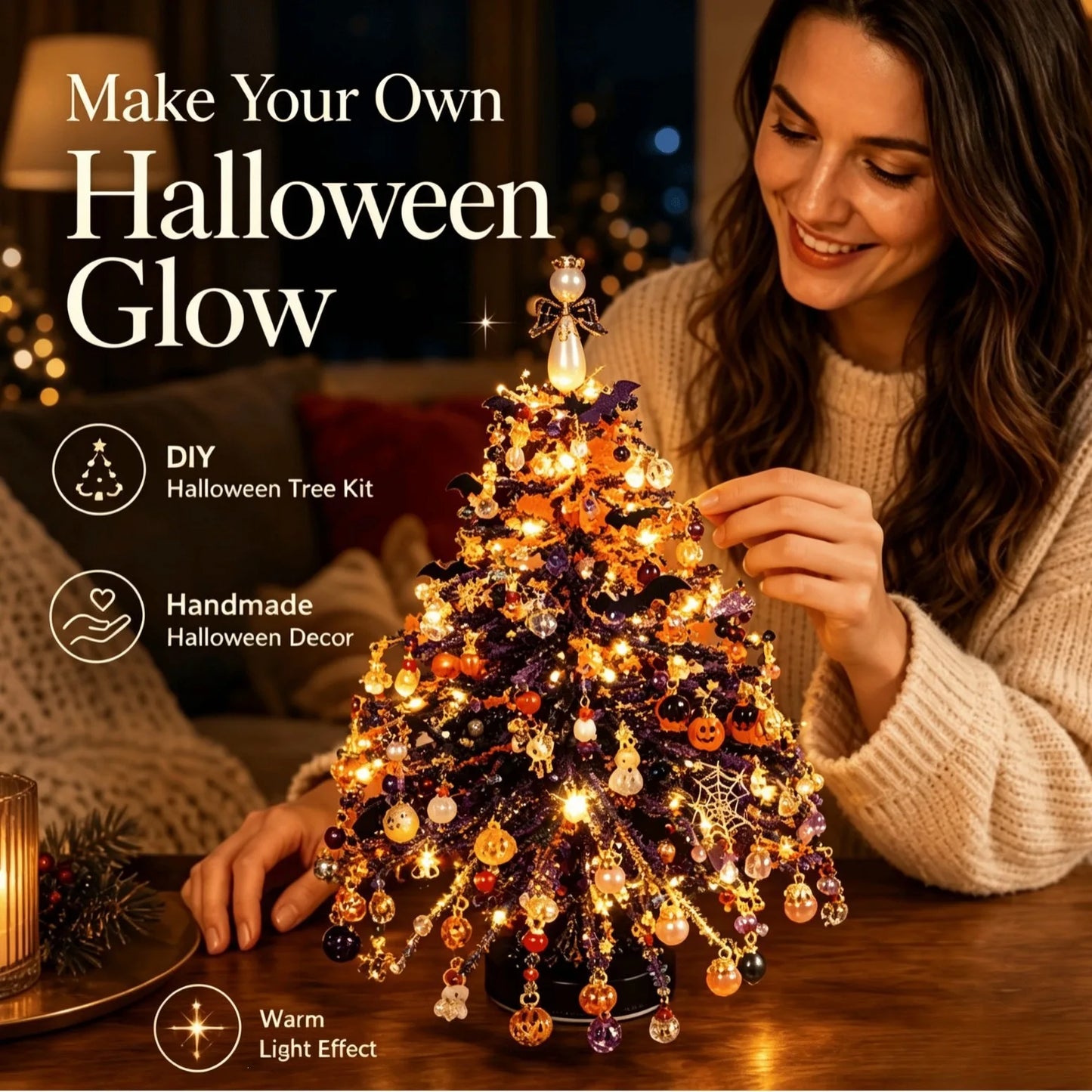 DIY Beaded Christmas Tree Making Kit