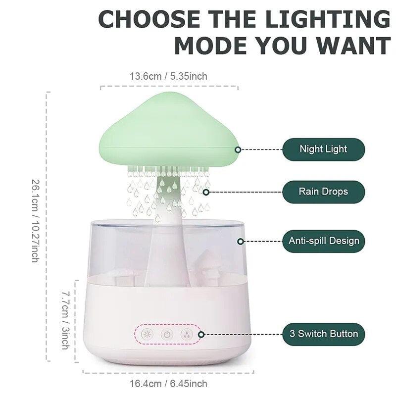 Snuggling Cloud Rain Humidifier
