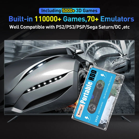 Gaming Console 100000 Video Games