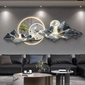 Luxury Wall Clock Led Lamp
