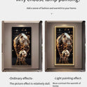 Panda Decoration Painting Hanging Painting Corridor Mural Light Room Decoration Lamp Home Decorations Interior Wall Light Led Li
