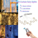 Christmas Curtain LED String Lights