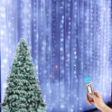 Christmas Curtain LED String Lights