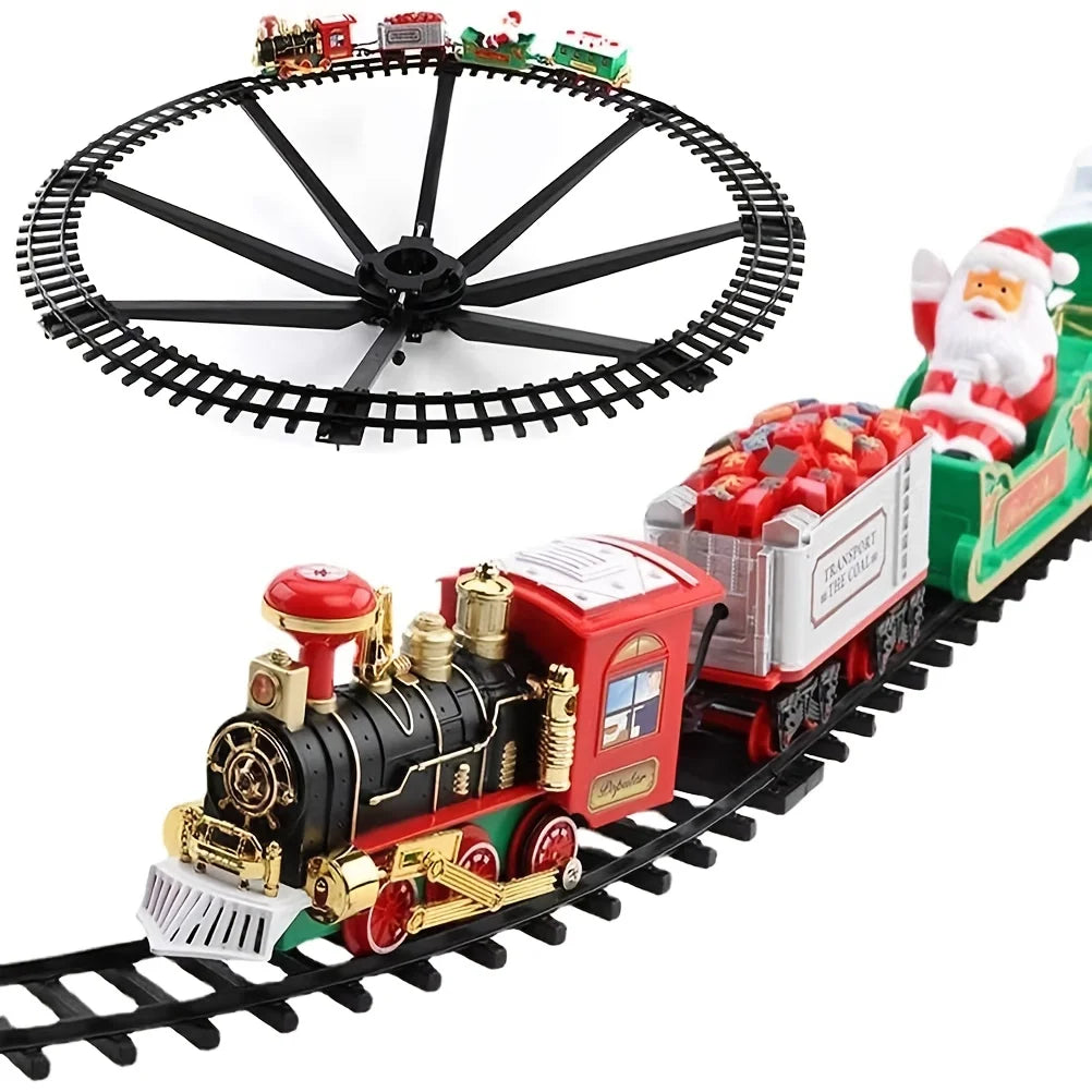 Christmas Tree Train Circular Track