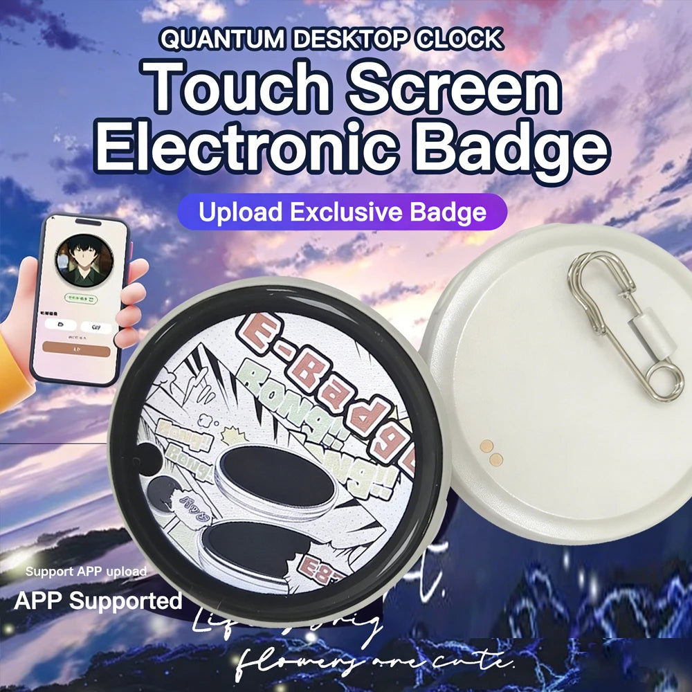 Anime E-Badge HD Smart Dynamic Pin