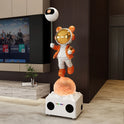 Luminous Rabbit Astronaut Statue Speaker