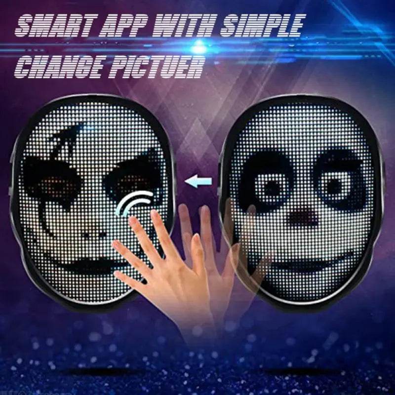 Máscara facial LED