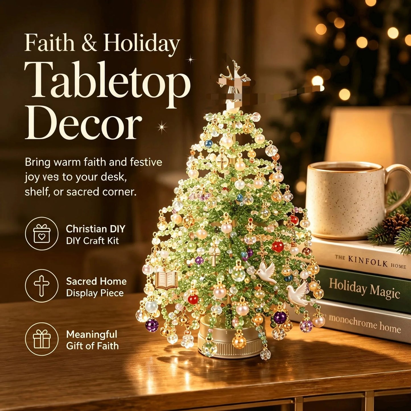 DIY Beaded Christmas Tree Making Kit