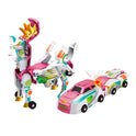 Magnetic Dino Transforming Cars