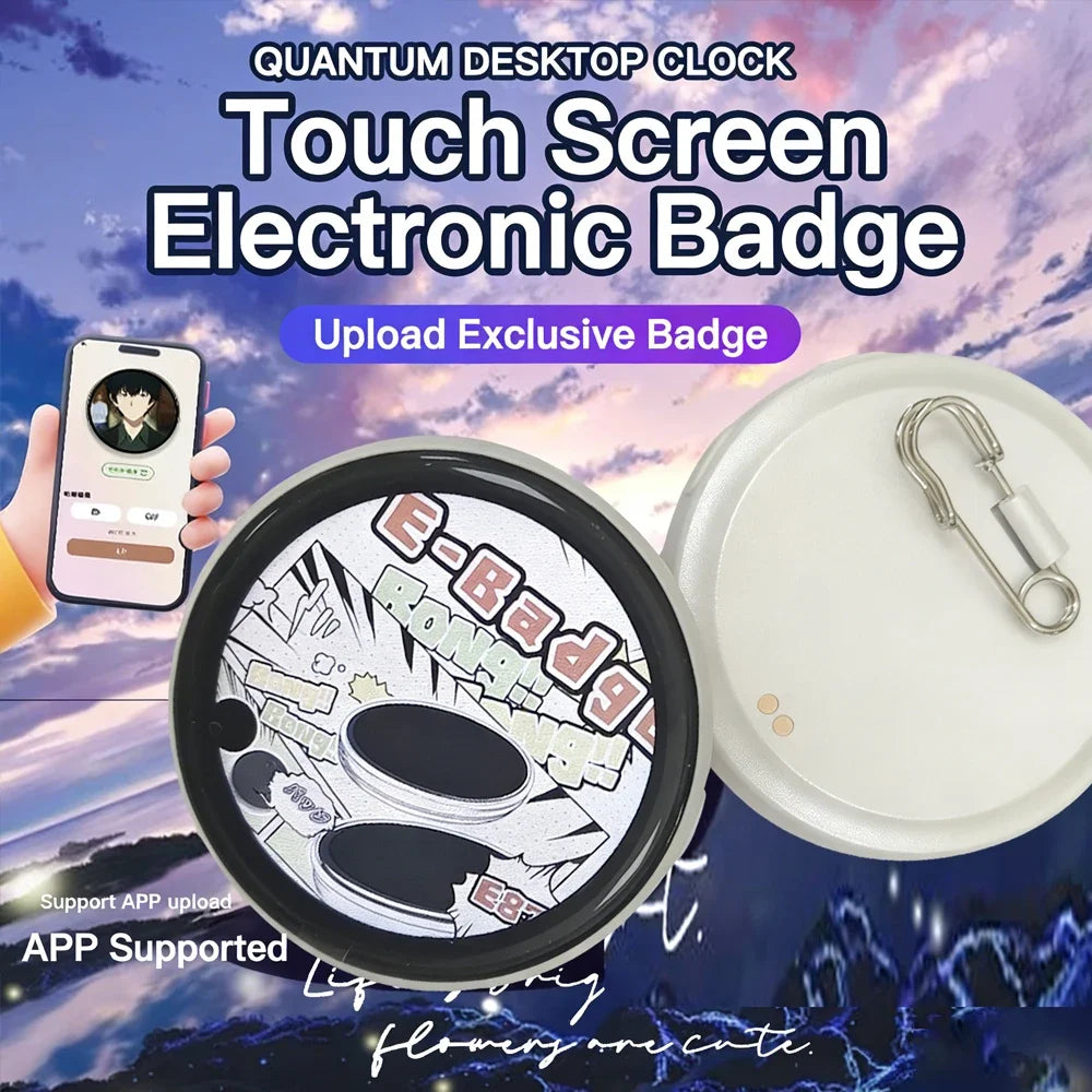 Anime E-Badge HD Smart Dynamic Pin