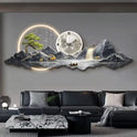Luxury Wall Clock Led Lamp