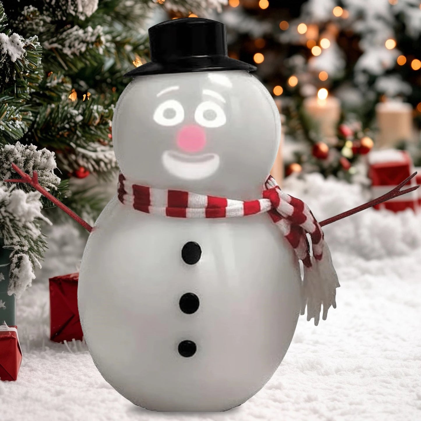 Interactive Christmas Snowman