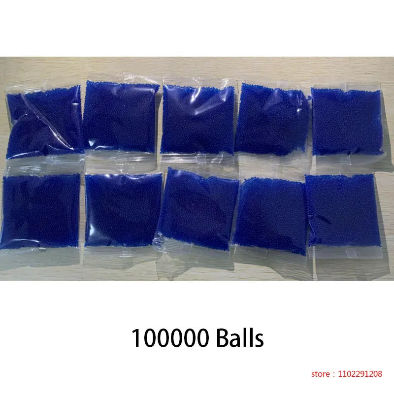 Pistola de agua con gel de explosión eléctrica