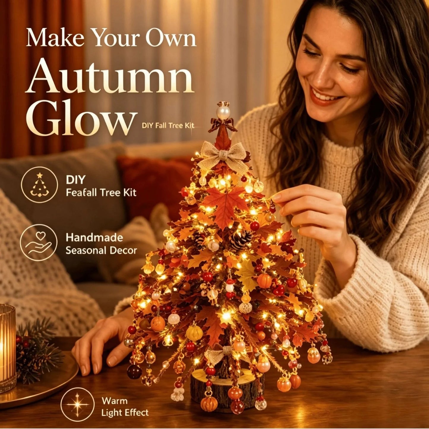 DIY Beaded Christmas Tree Making Kit