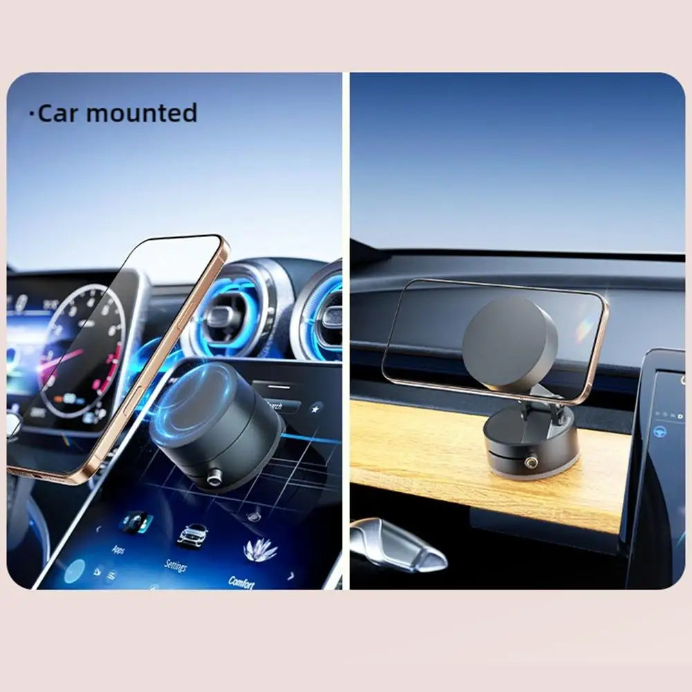Vacuum Magnetic Phone Mount