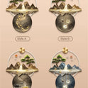 Bonsai Tree Mountain Decoration Wall Lamp