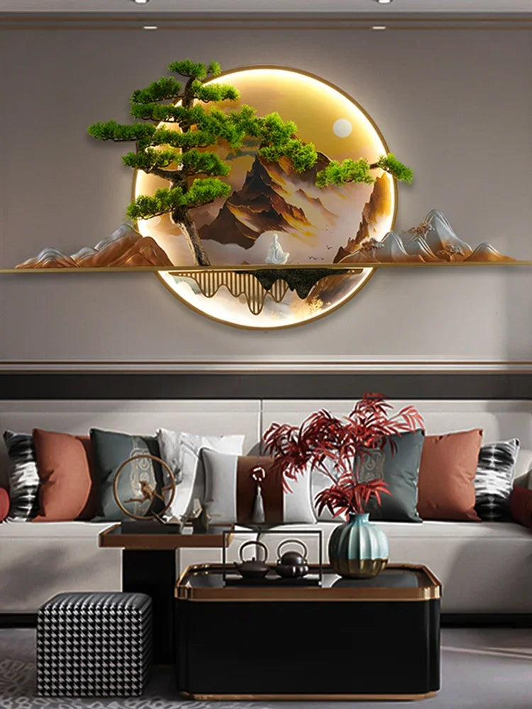 Bonsai Tree Wall Lamp