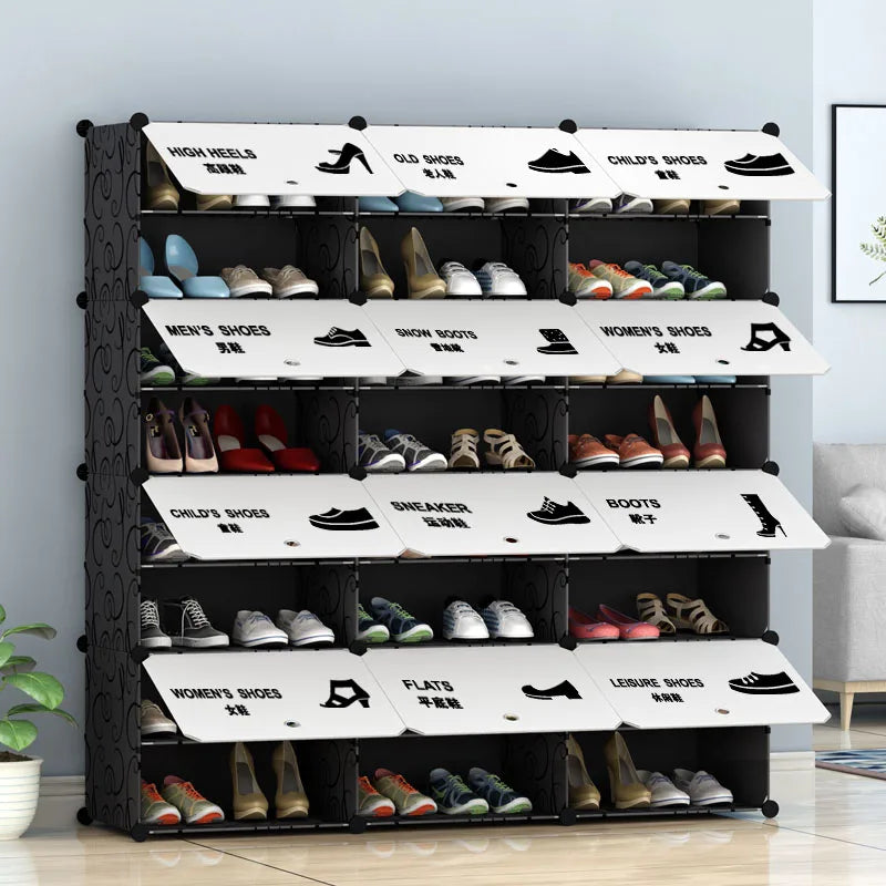 Plastic Shoe Rack Organizer