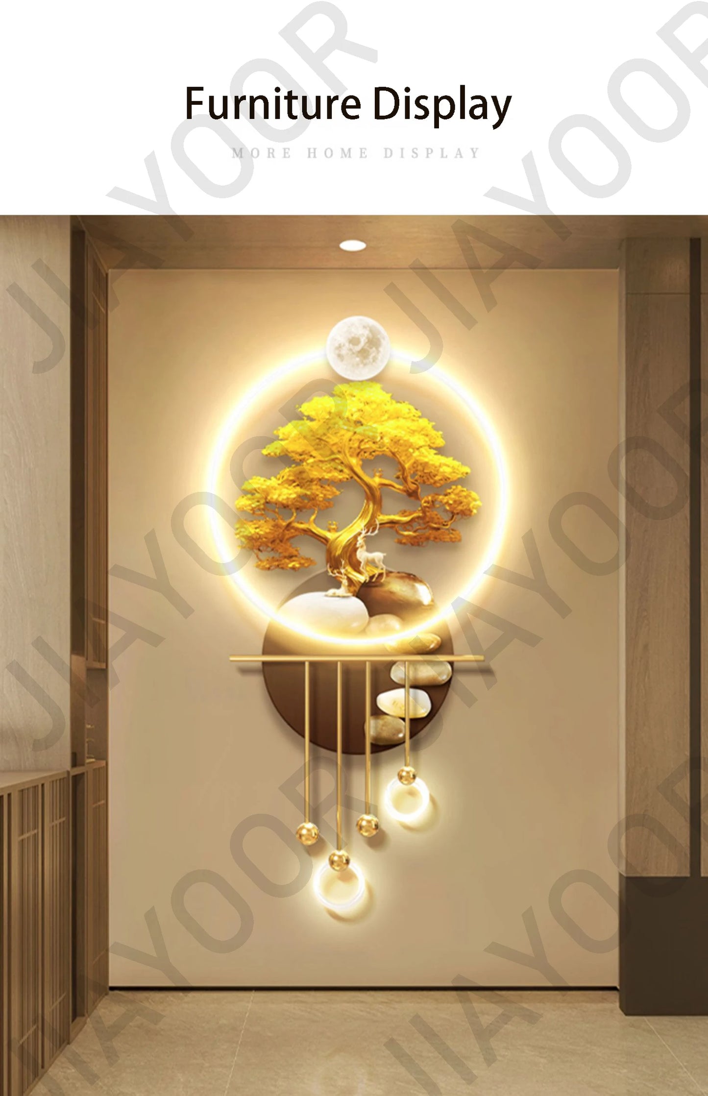 Fortune Tree Wall Lamp