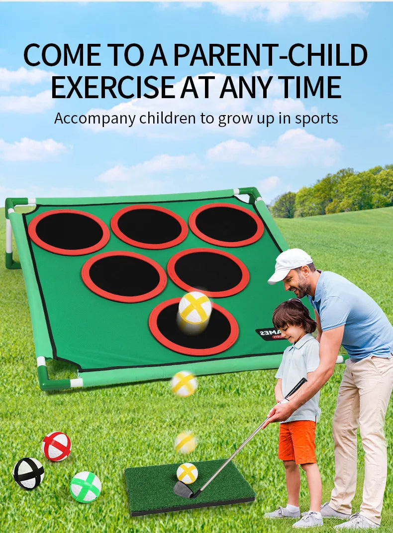 Golf Chipping Cornhole Game Set