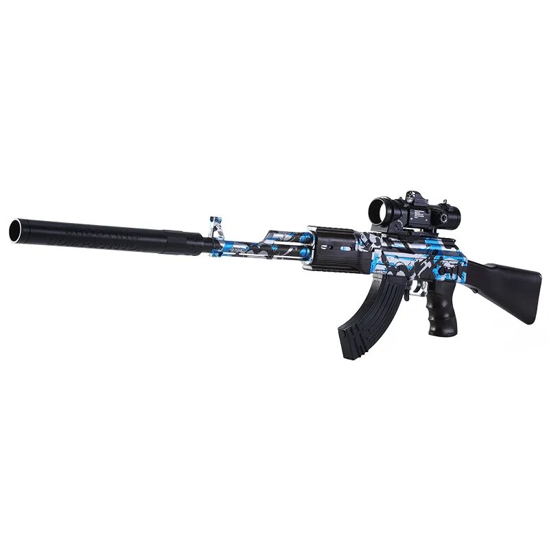 Pistola de chorro de gel eléctrica AK47-M416