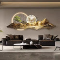 Luxury Wall Clock Led Lamp