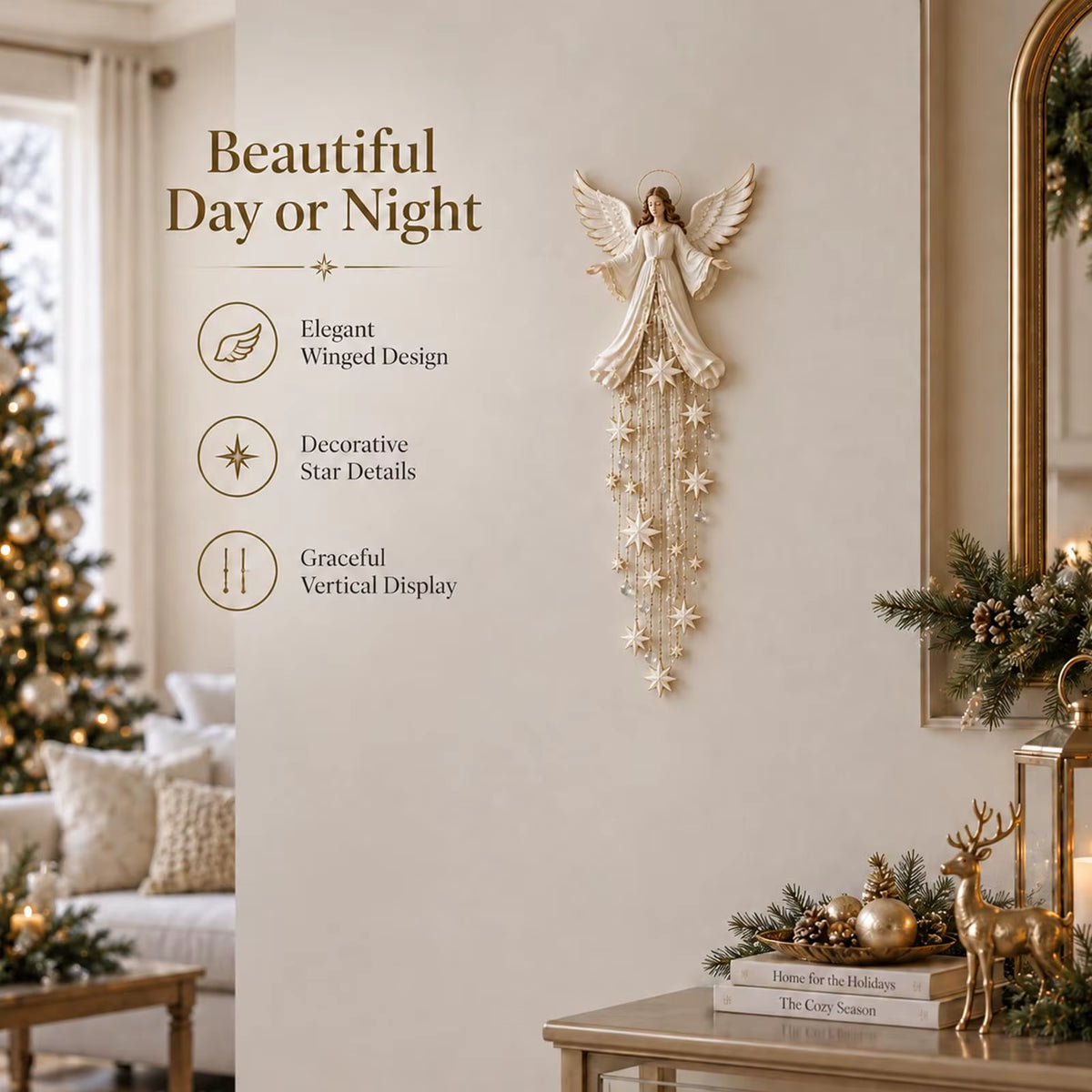 Angel Blessing Starfall Wall Light
