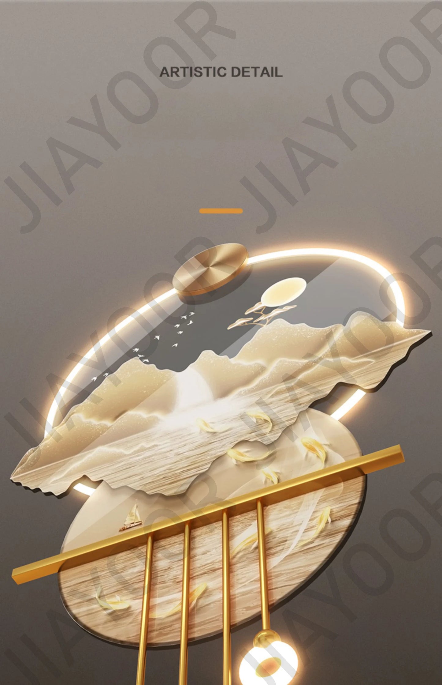 Fortune Tree Wall Lamp