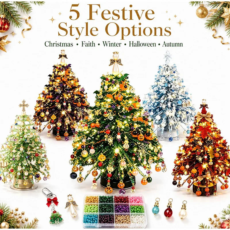 DIY Beaded Christmas Tree Making Kit