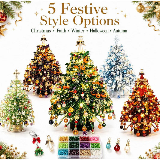 DIY Beaded Christmas Tree Making Kit
