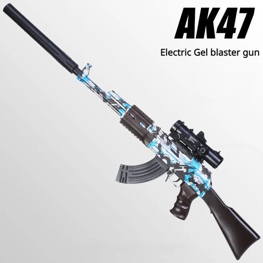 Pistola de chorro de gel eléctrica AK47-M416