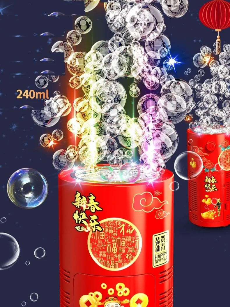Fireworks Bubble Machine