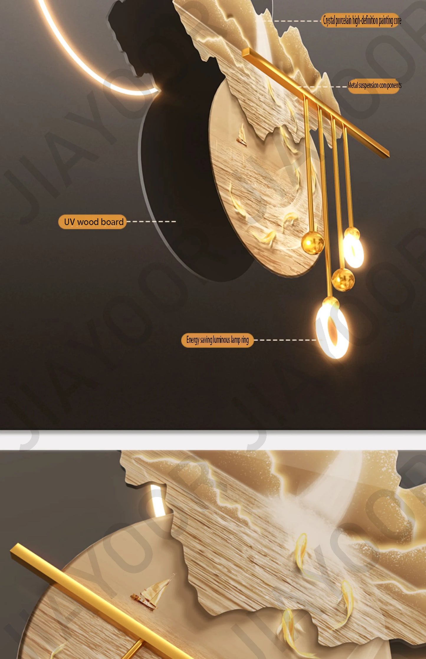 Fortune Tree Wall Lamp