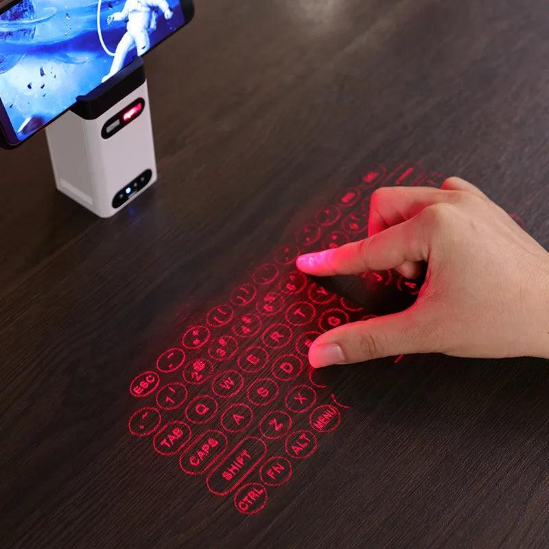Teclado láser virtual