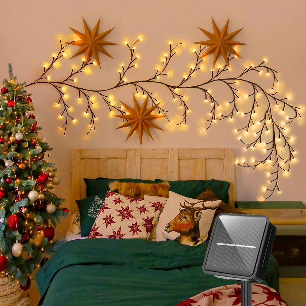 LED Willow Branch Tree Lamp Christmas Decoration